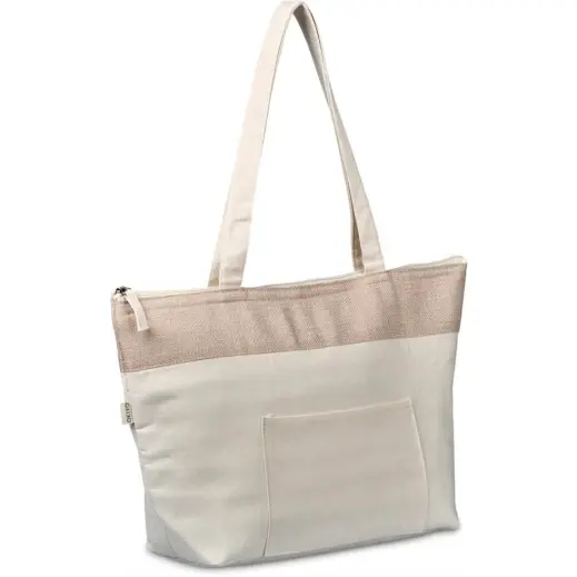 Okiyo Arshi Cotton & Jute 12 Can Lunch Cooler Unbranded